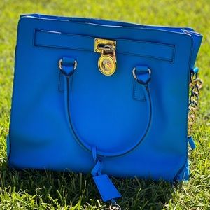 Hamilton Large Saffiano Leather Tote Bag